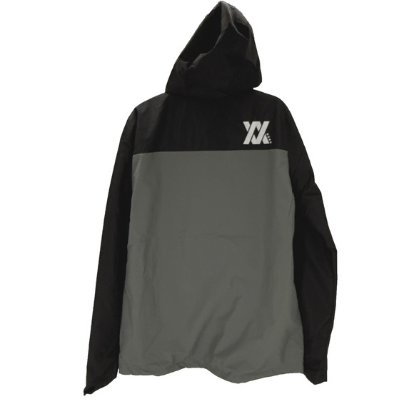 Dixxon Ground Up Hooded Tech Jacket Size L Tall Gray Black New - Picture 6 of 11